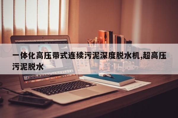 一体化高压带式连续污泥深度脱水机,超高压污泥脱水